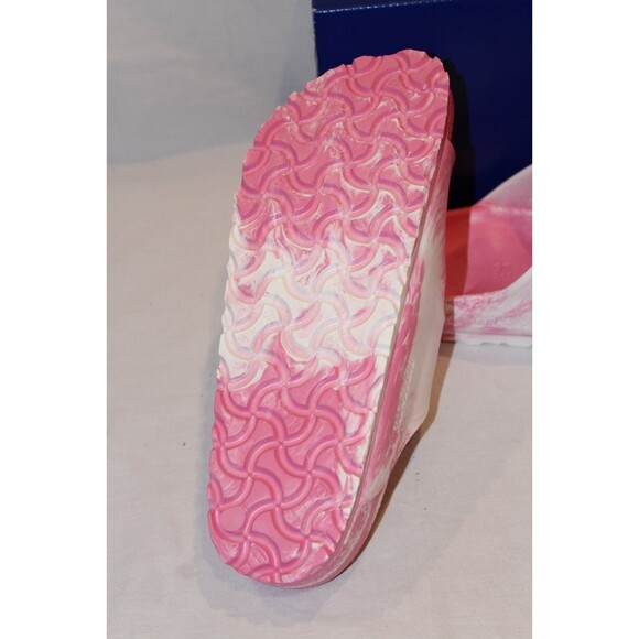 Birkenstock Women Arizona Essentials EVA Sandals PINK WHITE EU 37 US 6-6.5 - Picture 6 of 6